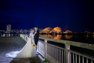 SWEET Wedding_夜空を飾る幻想的なナイトフォト