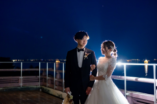 SWEET Wedding_夜空を飾る幻想的なナイトフォト