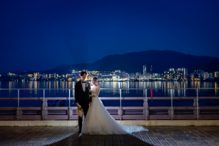 SWEET Wedding_夜空を飾る幻想的なナイトフォト