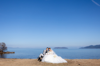 SWEET Wedding_滋賀 琵琶湖