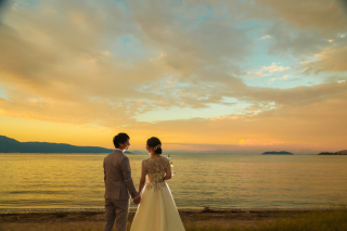SWEET Wedding_サンセットフォト