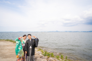 SWEET Wedding_滋賀 琵琶湖