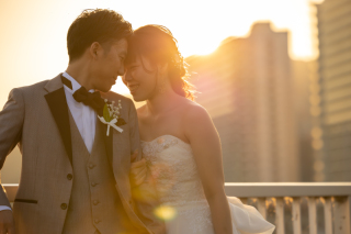 SWEET Wedding_サンセットフォト