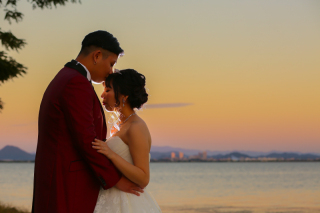 SWEET Wedding_サンセットフォト