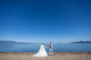 SWEET Wedding_滋賀 琵琶湖