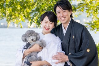 SWEET Wedding_ペットと一緒に