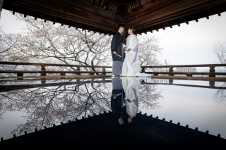 SWEET Wedding_三井寺観月舞台