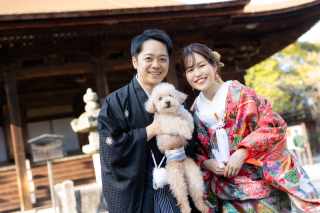 SWEET Wedding_ペットと一緒に