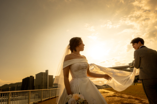 SWEET Wedding_サンセットフォト