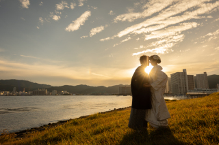 SWEET Wedding_サンセットフォト