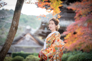 【たくさん着たい方に♪】上質な本格和装2点プラン《色打掛と白無垢自由セレクト》150カットデータ納品