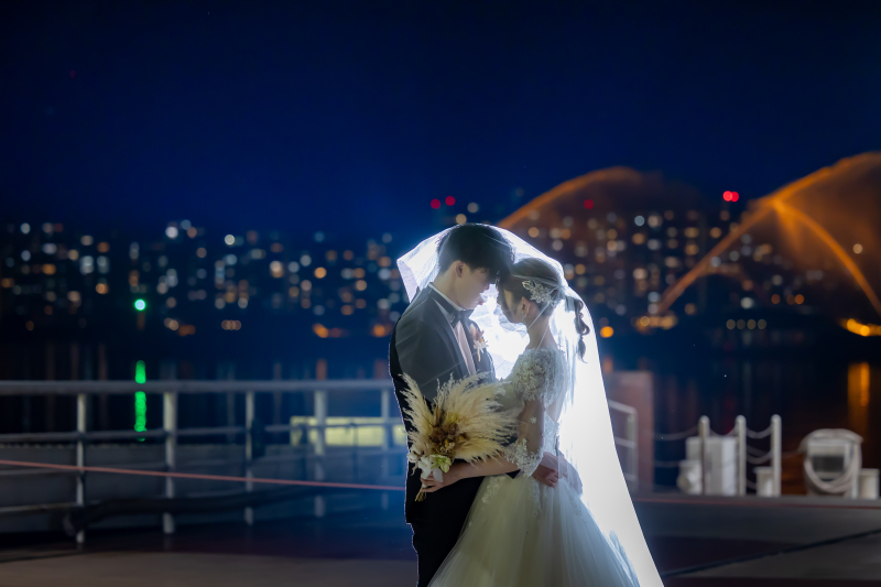 【5組限定!】夜景を満喫ナイトフォト!12月25日まで開催中♪ ミシガン・噴水・琵琶湖大津館