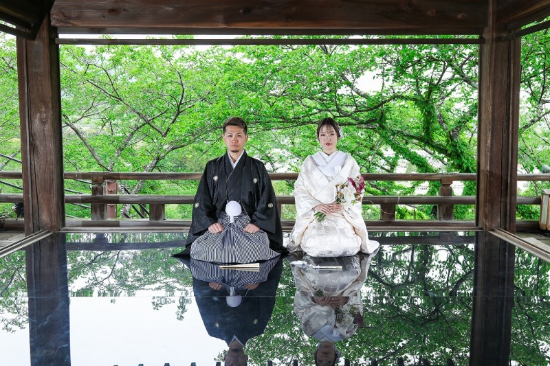 【三井寺観月舞台・新緑撮影】通常非公開の観月舞台を再び！今しか見ることができない鮮やかな新緑とのコラボ撮影