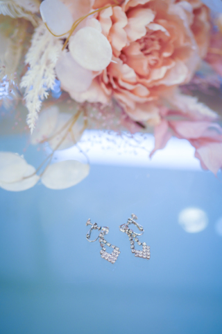 ドロップビジューイヤリング