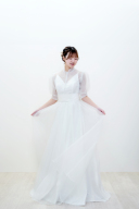 オードリー風ドレス