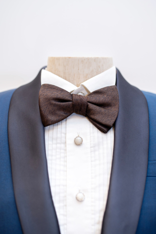 ブラウン蝶ネクタイ