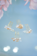 ショートヘッドドレス　４パーツ