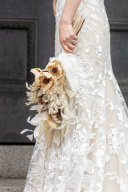 ホワイトドライフラワーブーケ