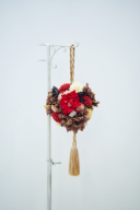 ブラウン和装ブーケ