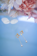 スタードロップイヤリング