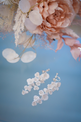 スノードロップイヤリング