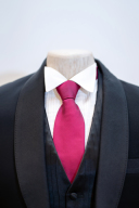 ボルドーネクタイ