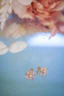 スモールフラワーイヤリング（ゴールド）