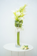 ホワイトカラーブーケ