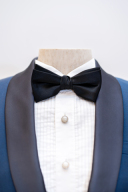 サテンブラック蝶ネクタイ