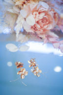 アンティークフラワーイヤリング