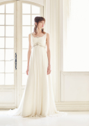 ウェディングドレス　エンパイア