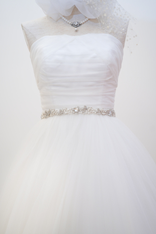 キラキラホワイトリボン