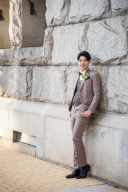 ブラウンタキシード