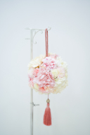 パステルピンク和装ブーケ