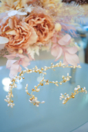 ゴールドパールヘッドドレス