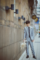 ダークシルバータキシード