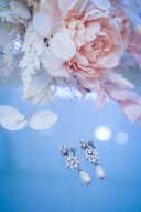 ドロップパールイヤリング