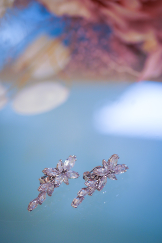 ボタニカルイヤリング