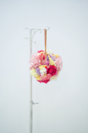 パッションピンク和装ブーケ