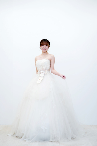 ゴールドリボンドレス