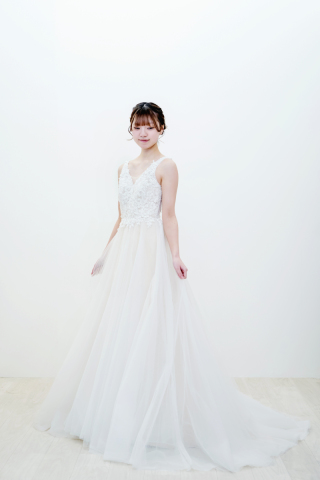 花柄フェアリードレス