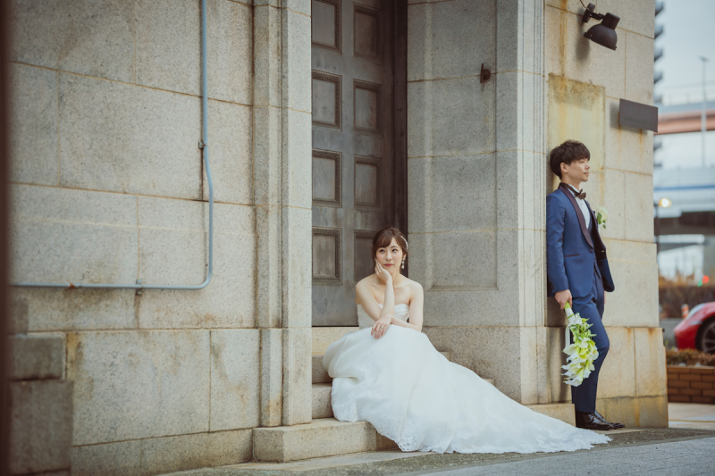 居留地ショット☆ お二人洋装も似合う!♡