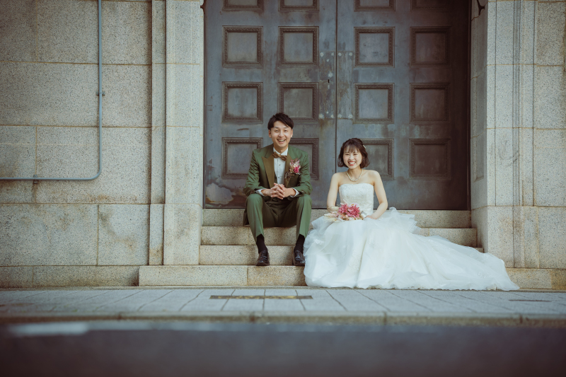 居留地らしさ全開のオシャレショット♡