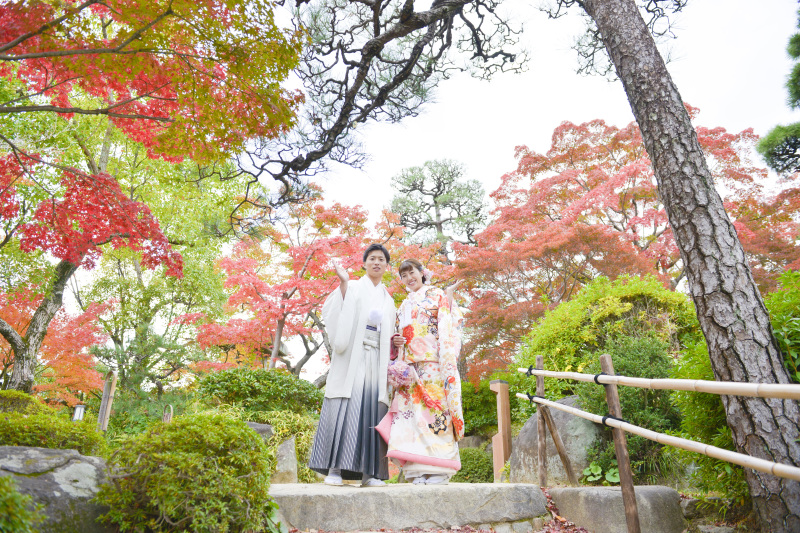 紅葉の綺麗な写真