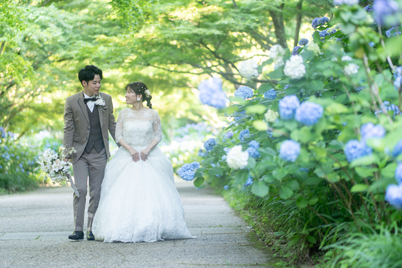 【和装1点・洋装1点】ロケ２ヶ所！仲良しなお二人の幸せフォト！♡