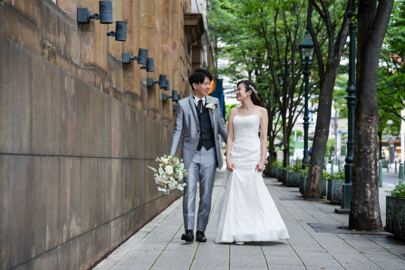 オシャレな街並みと共に♡