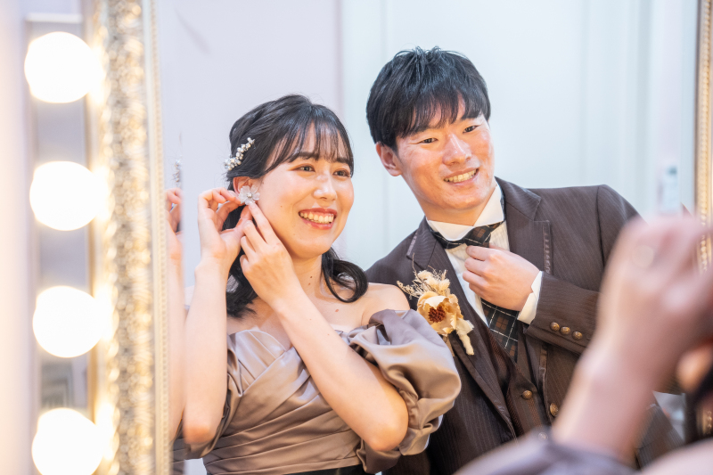 お着替え完了!ワクワク♡