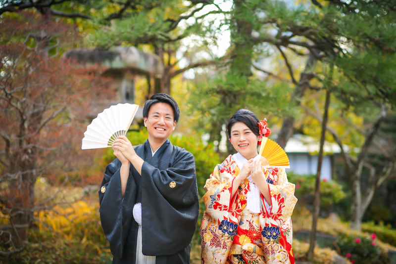 扇子でひょっこり♡♡