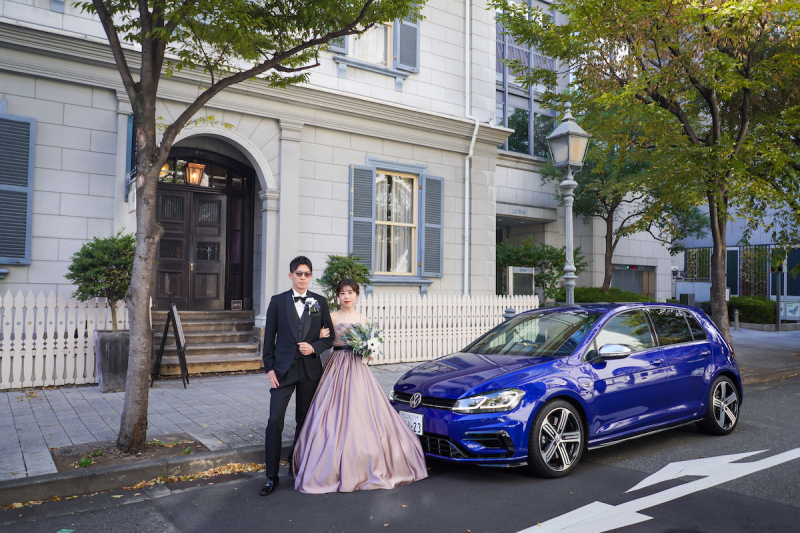 洋装撮影☆居留地のお洒落スポットに到着です♡