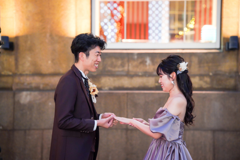 セレモニーシーンは忘れられない瞬間に、、♡